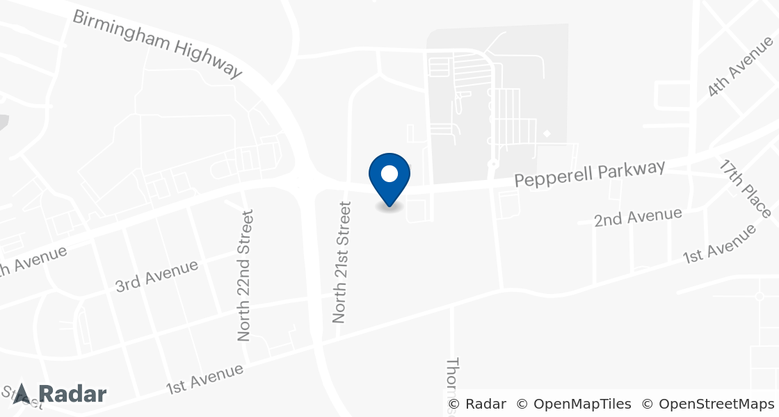 Map of Dairy Queen Location:: 2019 Pepperell Pkwy, Opelika, AL, 36801-5441